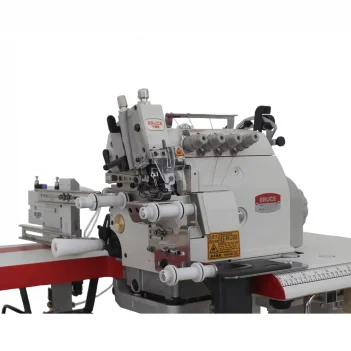 4 İplik Full Otomatik Yaka Takma&Ribana Overlok