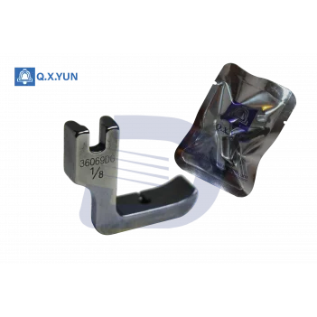 Düz Makine Fitil Ayağı (Çift Kanallı)  1/8