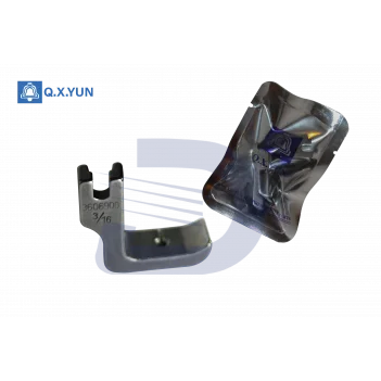 Düz Makine Fitil Ayağı (Çift Kanallı)  3/16