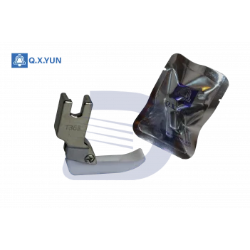 Düz Makine Plastik Fermuar Ayağı  Çiftli