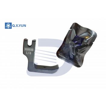 Düz Makine Tek kanallı fitil ayağı (sağ) 1/4