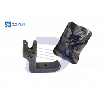 Düz Makine Tek kanallı fitil ayağı (sol) 3/16