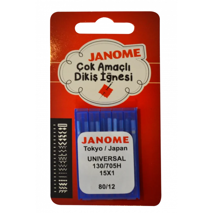 Janome 12 Numara İğne 130/705 - 80 / 12
