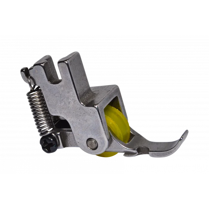 Düz Mak. Tekerlekli Fermuar Ayağı sol (kauçuk)