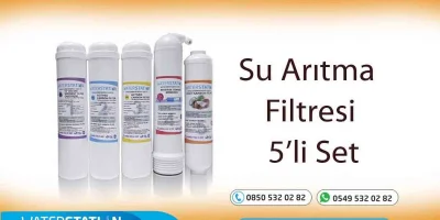 Su Arıtma Filtre Seti