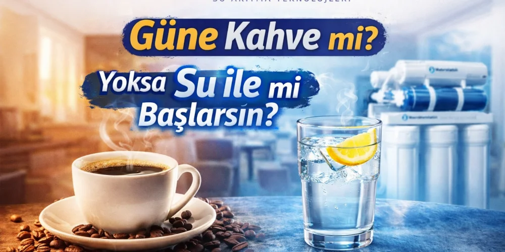 Sabah Kahve Mi Yoksa Su Mu? Güne Doğru Başlangıcın Sırrı İşte Burda !