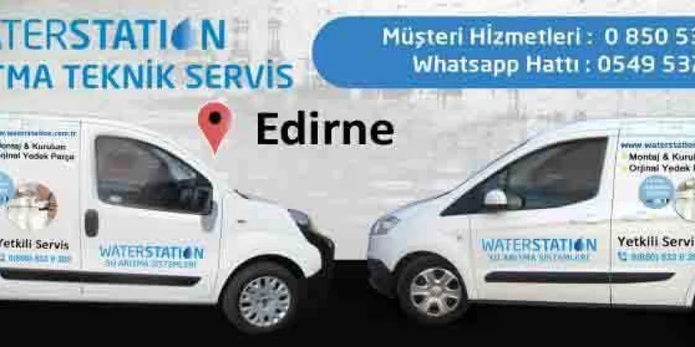 İpsala Edirne Su Arıtma Servisi - Waterstation