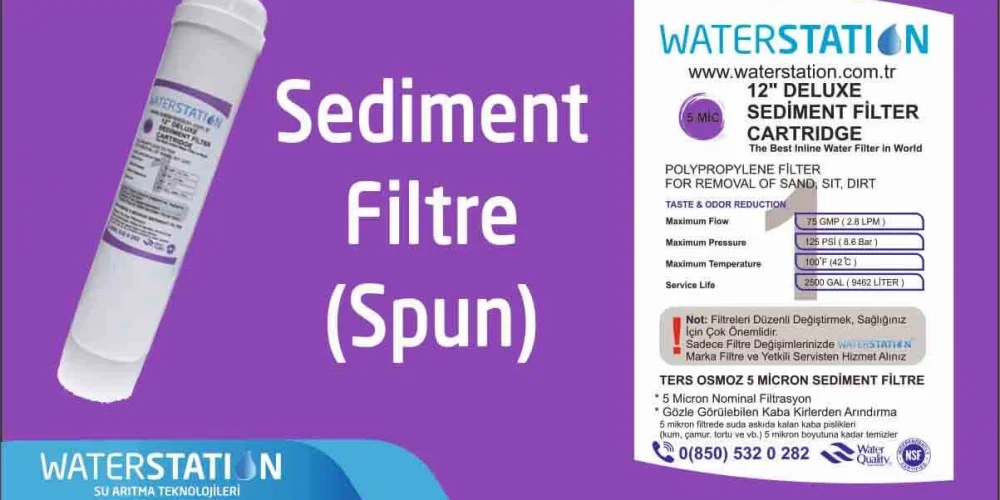 Sediment Filtre Nedir?