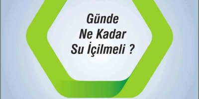 Günde Ne Kadar Su İçilmeli ?