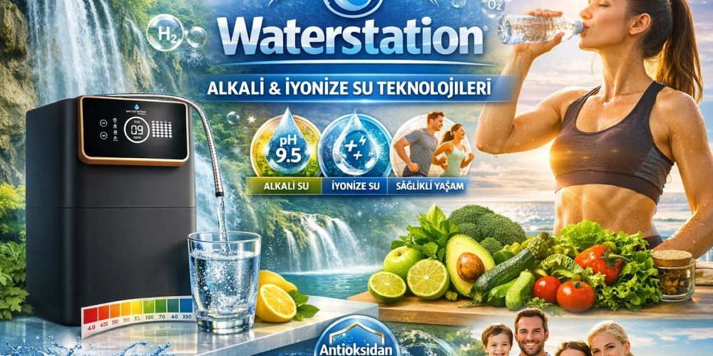 Alkali ve İyonize Su Teknolojisi Nedir? Su Arıtma Cihazı Seçerken Bilmeniz Gereken Her Şey | Waterstation