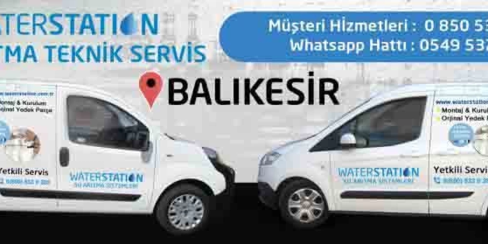 Balıkesir Su Arıtma Servisi - Waterstation