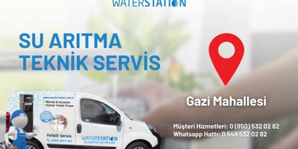 Gazi Mahallesi Su Arıtma Cihazı Tavsiyesi