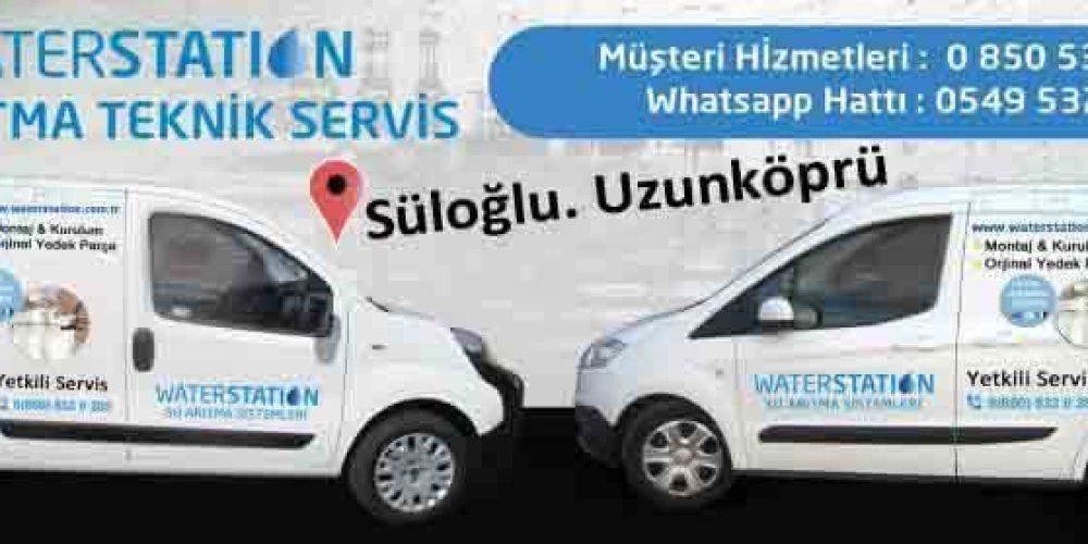 Süloğlu(Süleoğlu) Edirne Su Arıtma Servisi - Waterstation