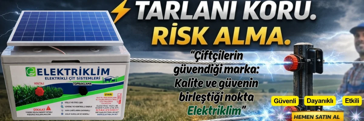 Elektriklim Çit