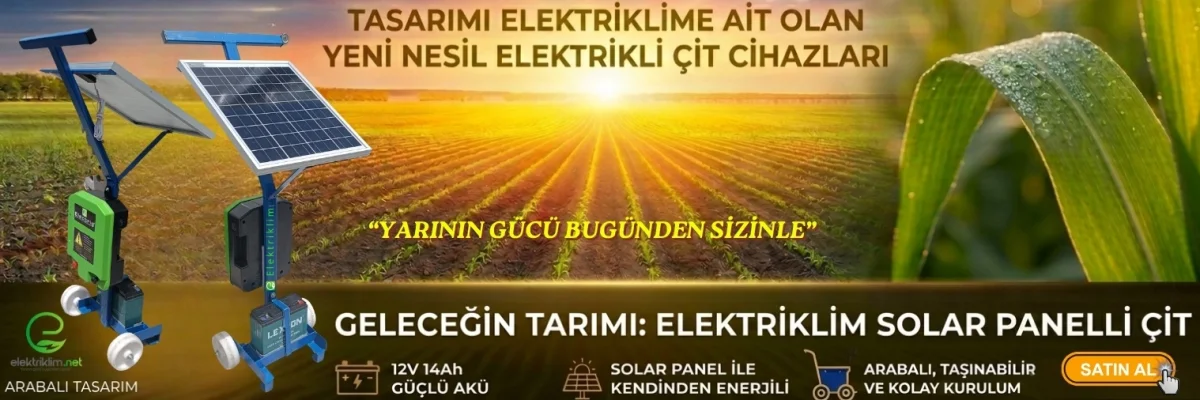 Arabalı Elektrikli Çit