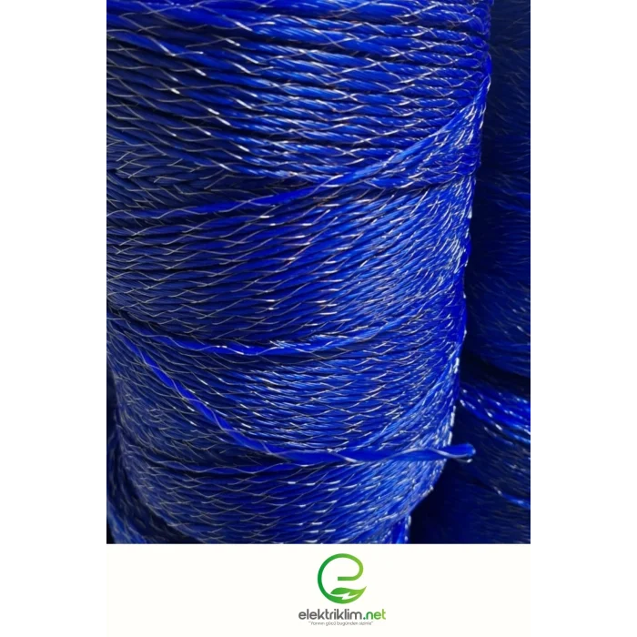 Elektriklim Krom Çit Teli Misina İp (1000 mt)