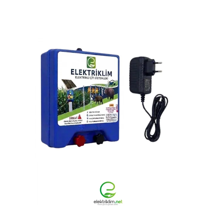 Elektriklim Elektrikli Çit Sistemi (Adaptör Dahil)