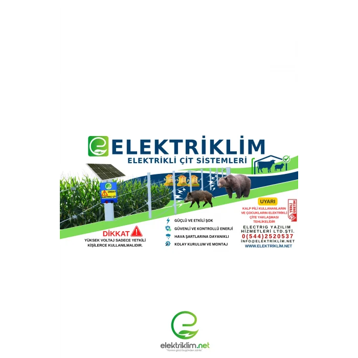 Elektriklim Compact Box Elektrikli Çit Sistemi
