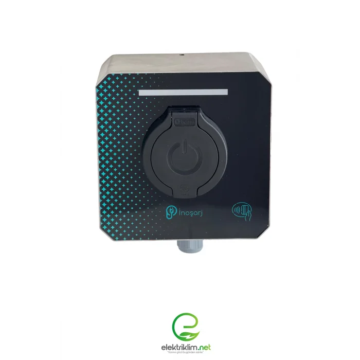 İnoşarj Togg Tesla Uyumlu Taşınabilir Elektrikli Araç Şarj İstasyonu (Soketli) 22kW Hızlı Şarj Gücü