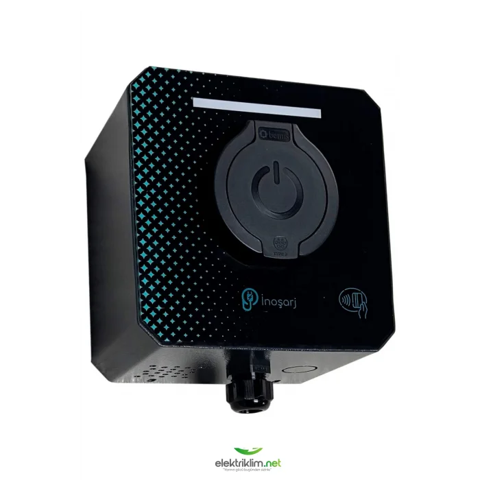 İnoşarj Togg Tesla Uyumlu Taşınabilir Elektrikli Araç Şarj İstasyonu (Soketli) 22kW Hızlı Şarj Gücü