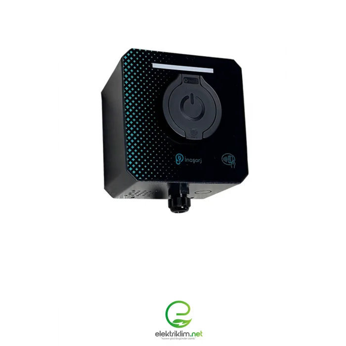 İnoşarj Togg Tesla Uyumlu Taşınabilir Elektrikli Araç Şarj İstasyonu (Soketli) 22kW Hızlı Şarj Gücü
