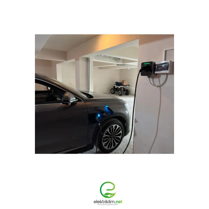 İnoşarj Togg Tesla Uyumlu Taşınabilir Elektrikli Araç Şarj İstasyonu 22kW Hızlı Şarj Gücü