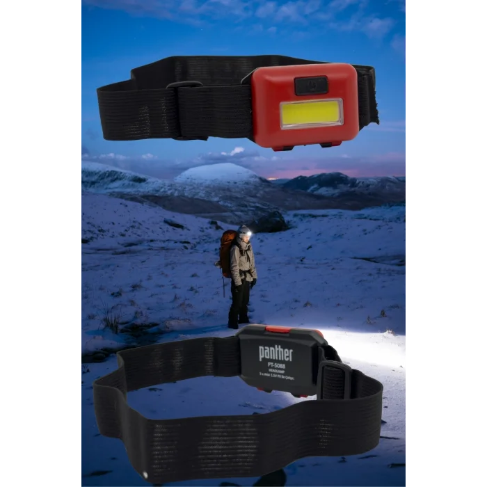 PANTHER PT-5088 PİLLE ÇALIŞAN KAFA LAMBASI