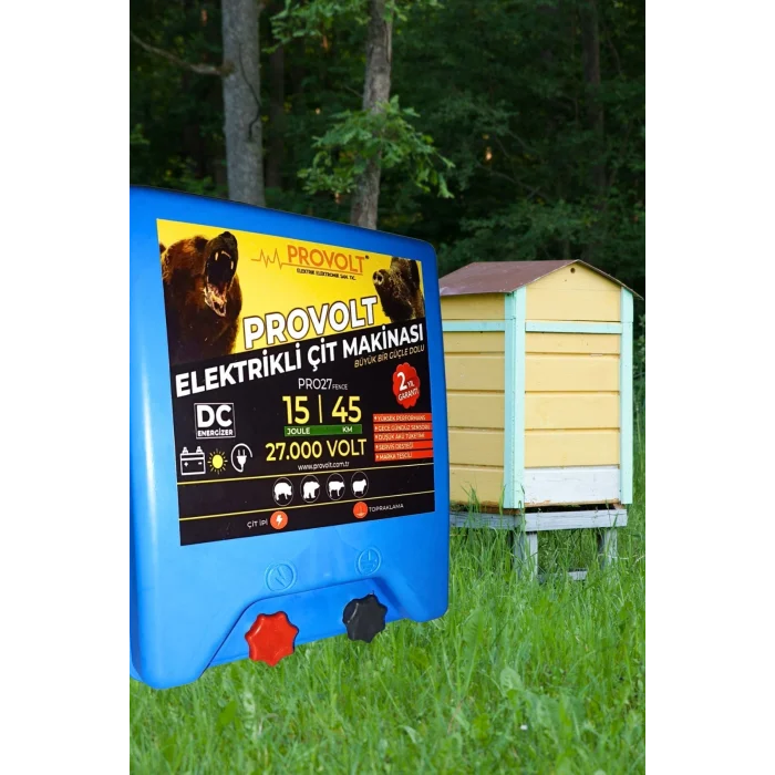 Provolt 27000 Volt Elektrikli Çit Cihazı (Domuz Kovucu)