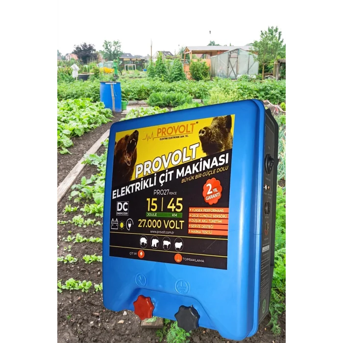 Provolt 27000 Volt Elektrikli Çit Cihazı (Domuz Kovucu)