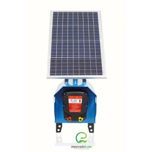 Güneş Enerjili Puhu Compact Elektrikli Çit Cihazı (40 W) (4 Joule = 40.000 m)