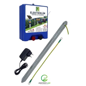 Elektriklim Elektrikli Çit Sistemi (Adaptör -Topraklama Çubuğu Dahil)