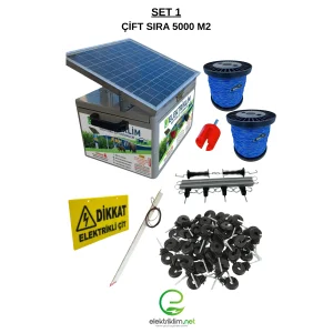 Elektriklim Set-1 Compact Box Elektrikli Çit Sistemi (5000 M)