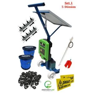 Electrig Arabalı Elektrikli Çit Sistemi Set-1 (5000 M)