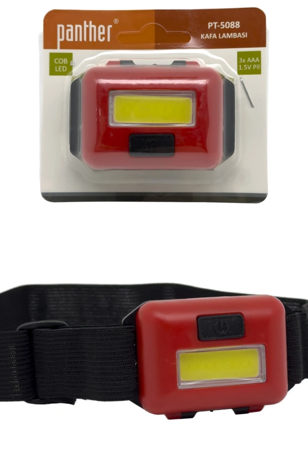 PANTHER PT-5088 PİLLE ÇALIŞAN KAFA LAMBASI