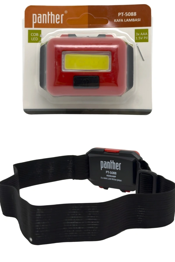 PANTHER PT-5088 PİLLE ÇALIŞAN KAFA LAMBASI