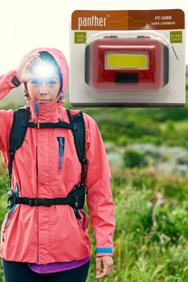 PANTHER PT-5088 PİLLE ÇALIŞAN KAFA LAMBASI