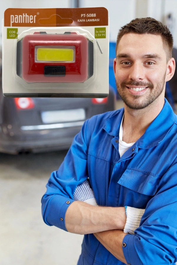 PANTHER PT-5088 PİLLE ÇALIŞAN KAFA LAMBASI