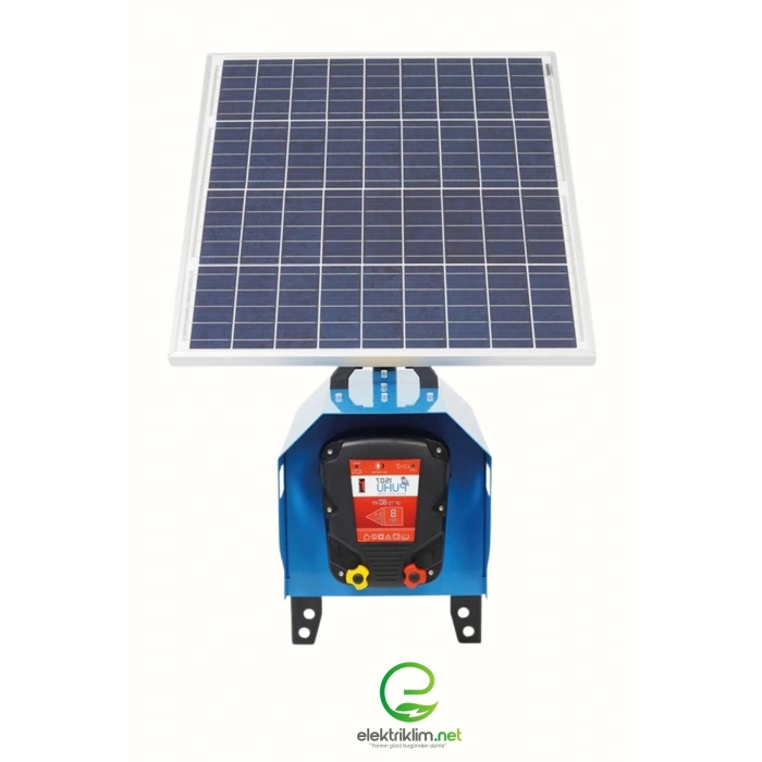 Güneş Enerjili Puhu Compact Elektrikli Çit Cihazı (85 W) (8 Joule = 80.000 m)