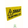 Elektriklim Çit Uyarı Levhası