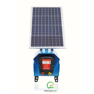 Güneş Enerjili Puhu Compact Elektrikli Çit Cihazı (40 W) (4 Joule = 40.000 m)