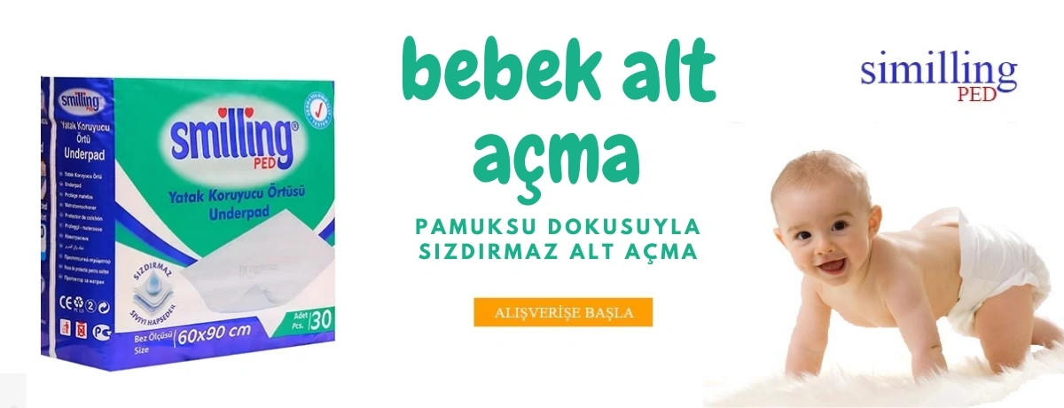 smilling ped  bebek yatak koruyucu