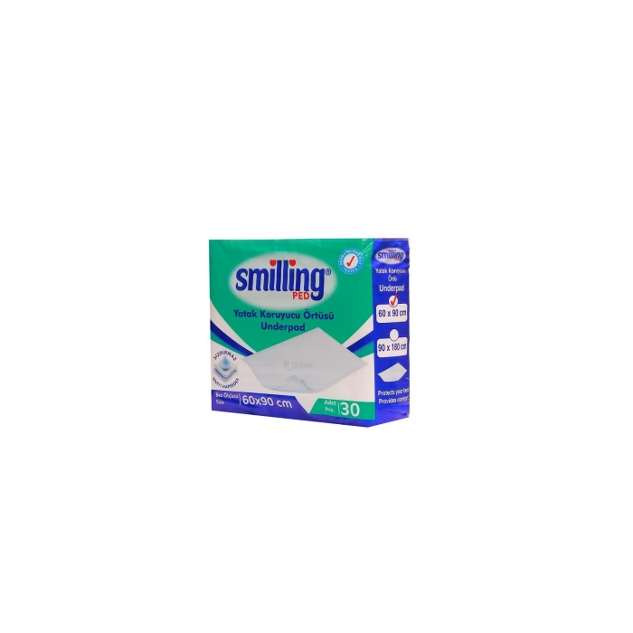 Smilling Ped 60x90 Cm Kedi Köpek Çiş Pedi 30 Adet
