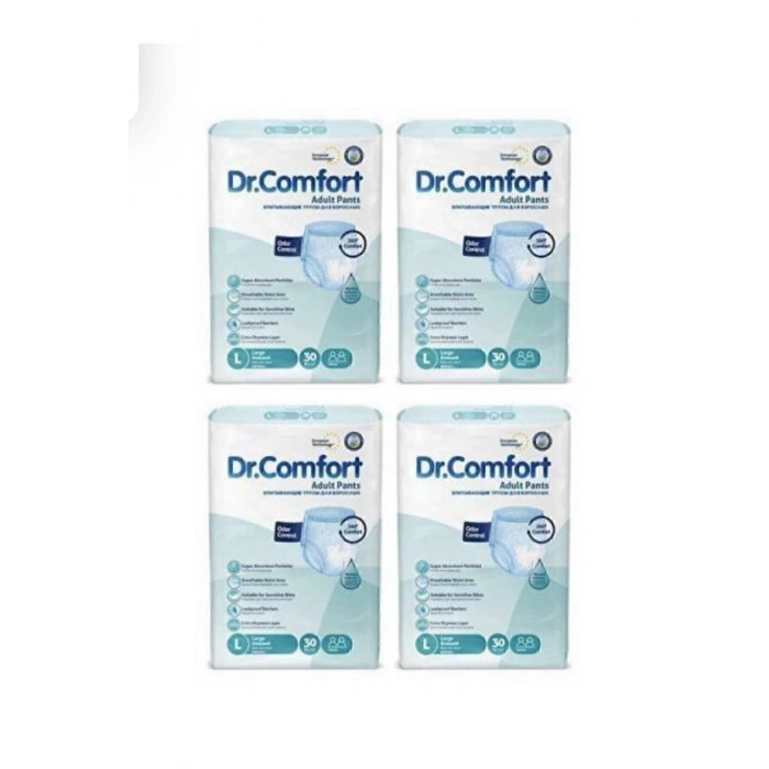 Dr Comfort 30 Lu Large Külot Bez Büyük Boy 4 Paket 120 Adet