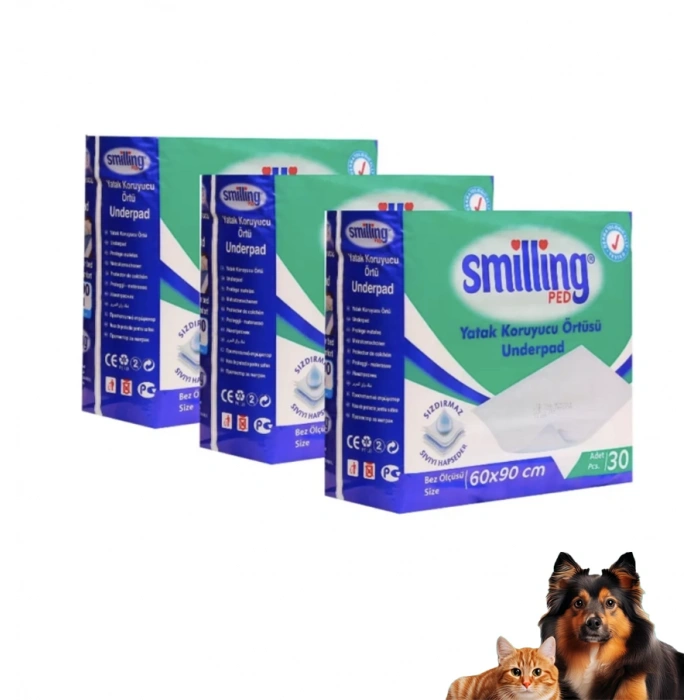 Köpek Çiş Pedi 60x90 30lu( 90 ADET )