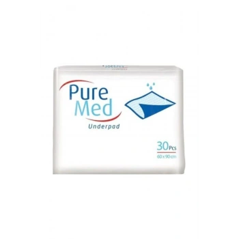 PUREMED 60x90 Cm Kedi Köpek Çiş Pedi 30lu X 4 Paket (120 Adet)