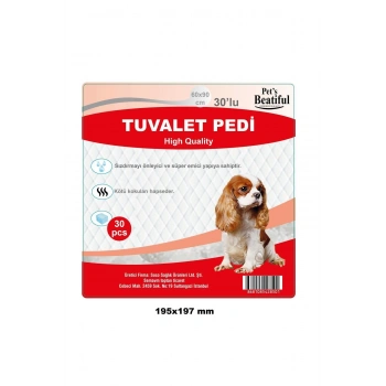 Köpek Çiş Pedi-Hasta Altı Koruyucu Bez 60x90 30lu (120 Adet)