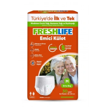 Freshlife Hasta bezi Emici külot 30 adet M