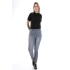 Kadın Büyük Beden Skinny Jean Gri