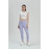 Kadın Lila Skinny Fit Esnek Yüksek Bel Jean