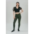 Kadın Skinny Fit Yüksek Bel Jeans Haki Likralı